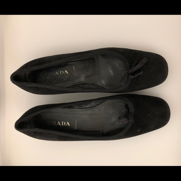 black velvet ballet flats